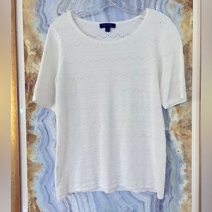 Ann Taylor scoop neck tee